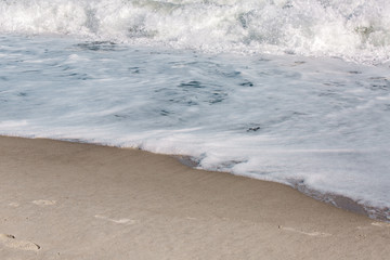 The sea storm wave, marine background.