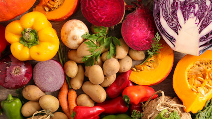 assorted fresh vegetables