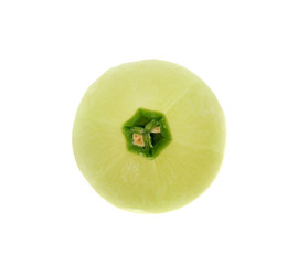 Indian gooseberry isolated on white background