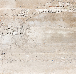 Fresh concrete on the wall as a background