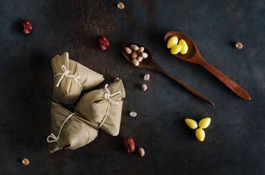 Ba-Jang, Chinese Sticky Rice Dumpling, Zongzi