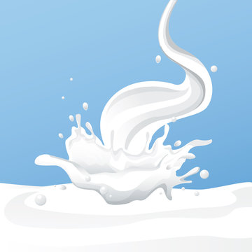 Milk splash fyer icon vector illustration graphic design