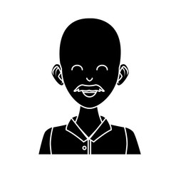 Young man cartoon icon vector illustration graphic design