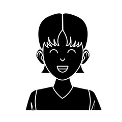 Young man cartoon icon vector illustration graphic design