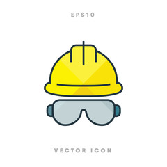 Worker icon vector