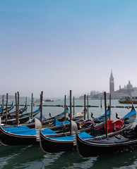Gondolas Grand Canal Venice