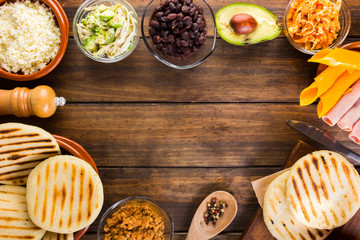 Arepas , Latin American food