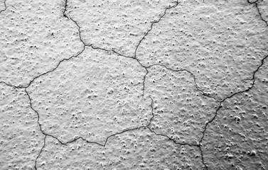 Broken cemented and painted wall abstract Background