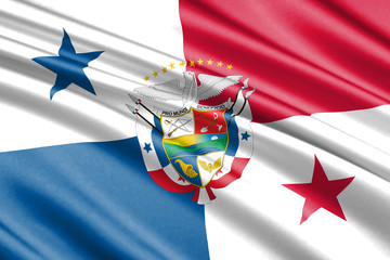 waving flag Panama