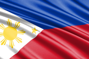 waving flag philippines