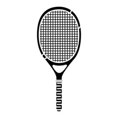 tennis sport racket icon