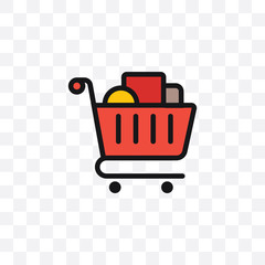 Shopping vector icon