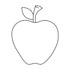apple fruit isolated icon