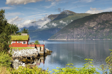 house at the eidfjord norway