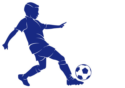 Soccer Player Kid Silhouette Images Browse 6 619 Stock Photos Vectors And Video Adobe Stock