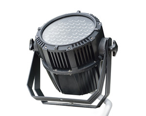 Spotlight or stage light isolated on white  background.