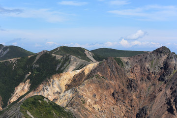 Fototapeta premium 那須岳の山頂