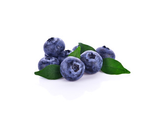 blueberries isolated
