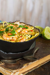 Prawn and coconut laksa