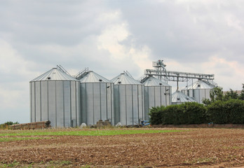 Silos pour céréales