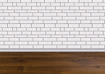 Empty interior. Natural flooring. Design background