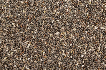 Chia seeds as background