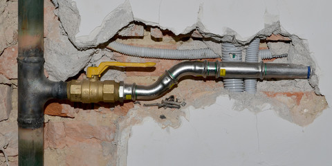 neue Gasleitung