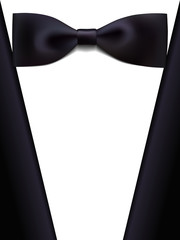realistic bow tie a tuxedo