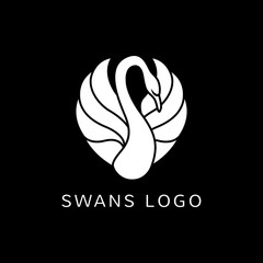 Fototapeta premium swan_logo_sign_emblem-07