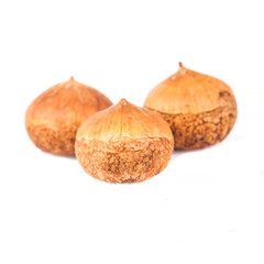 Chestnuts food from rain forest