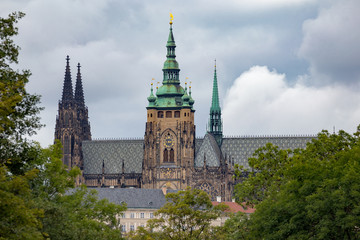Fototapeta na wymiar St. Vitus Cathedral Prague 