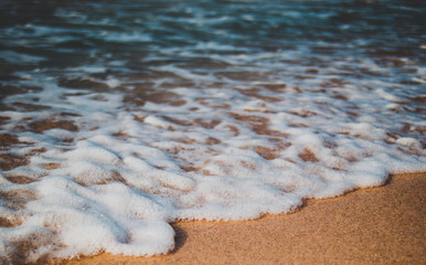 Wave on the beach