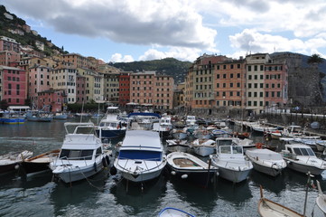 Fototapeta premium Camogli, Liguria, Italy