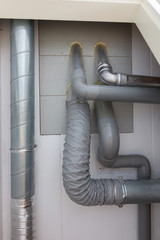 Pipe system in a house