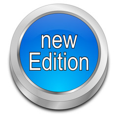 New Edition Button - 3D illustration