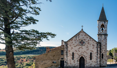 The Church of the village of Vernazzano - Tuoro sul Trasimeno, Umbria