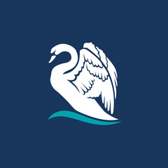 Obraz premium swan_logo_sign_emblem-16
