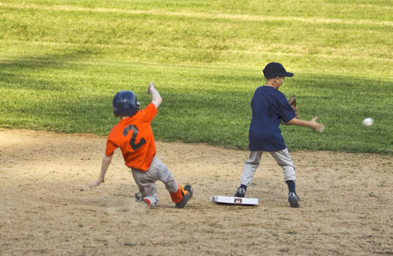 Catcher in Youth Baseball Game