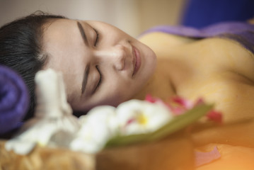 Obraz na płótnie Canvas massage and spa