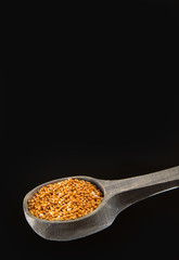 Millet cereal grains (Panicum miliaceum)