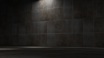 Space environment, ready for comp of your characters.3D rendering © Natalia80