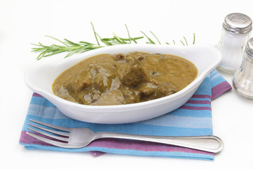 sauté de boeuf au curry