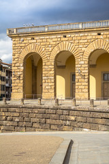 Fototapeta na wymiar The Palazzo Pitti (Pitti Palace), Florence, Italy