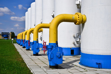 Natural gas storage, transportation and distribution equipment