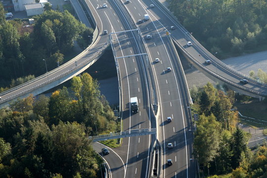 Highway, Autobahn, A14 Rheintalautobahn in Vorarlberg