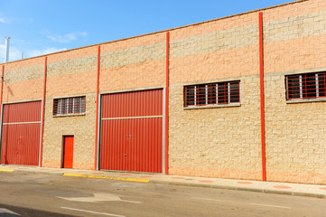 Industrial warehouses closed