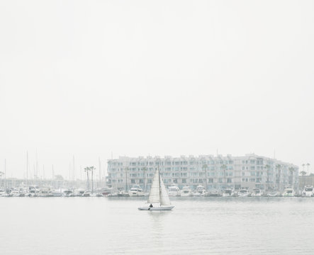 Marina Sailboat