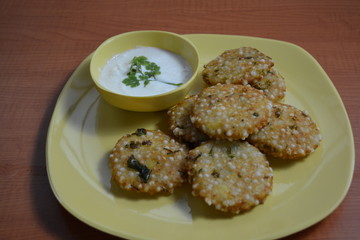 Sabudana Vada / Sago Cutlets