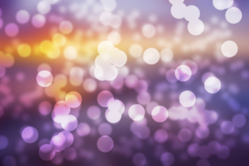 abstraktes Muster gelb und lila bokeh