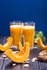 delicious pumpkin smoothie